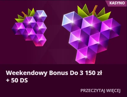 weekend bonus plus 50 free spins
